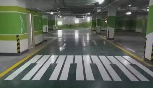 博山仓库划线
